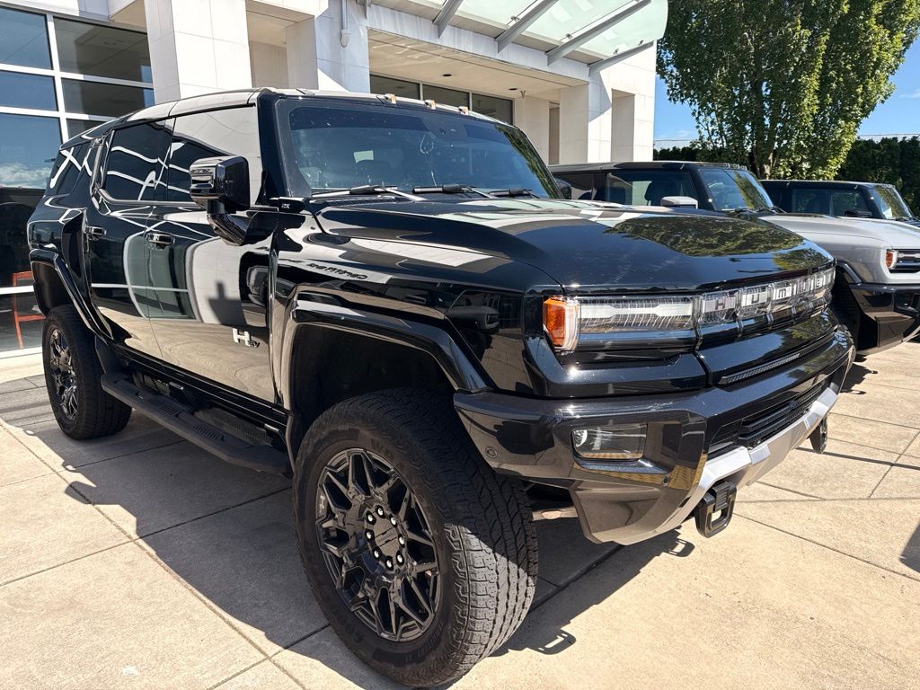Void Black 2025 GMC Hummer EV SUV SUV / Crossover All-Wheel Drive 1-Speed Automatic