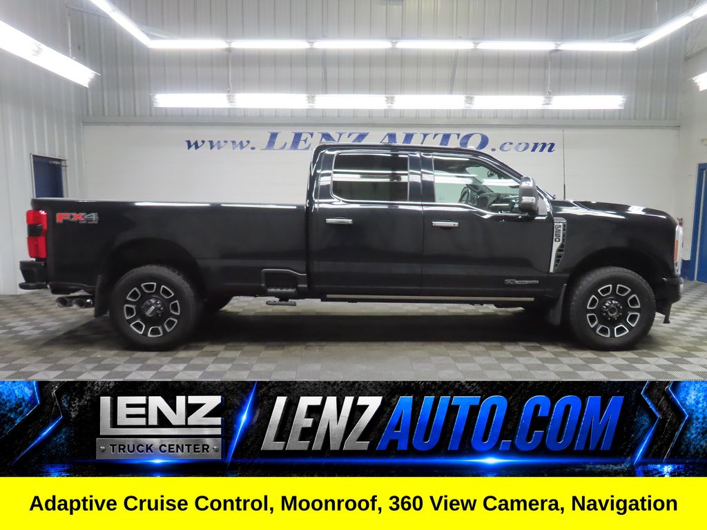 Agate Black Metallic 2023 Ford F-250 Super Duty Pickup Truck Four-Wheel Drive Automatic