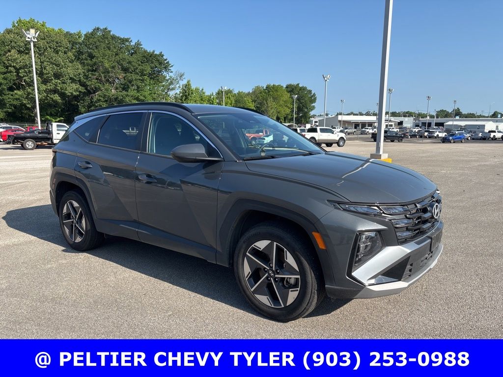 Ecotronic Gray 2025 Hyundai Tucson SEL AWD SUV / Crossover All-Wheel Drive 8-Speed Automatic