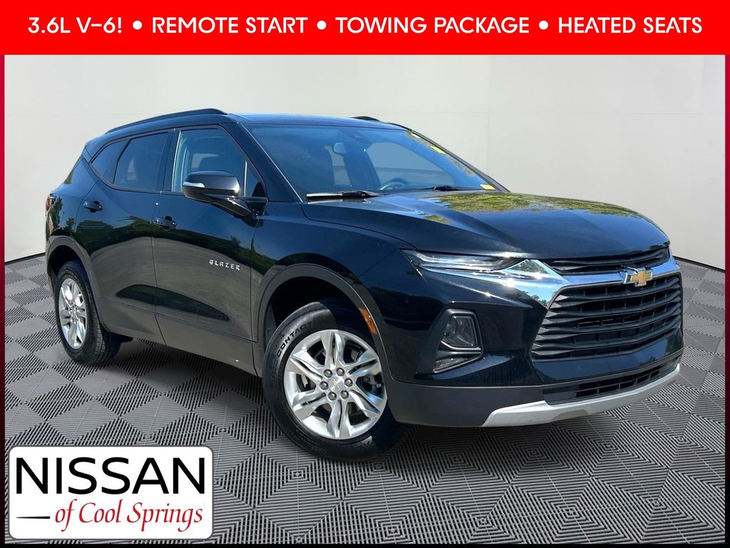 Black 2021 Chevrolet Blazer SUV / Crossover Front-Wheel Drive 9-Speed Automatic