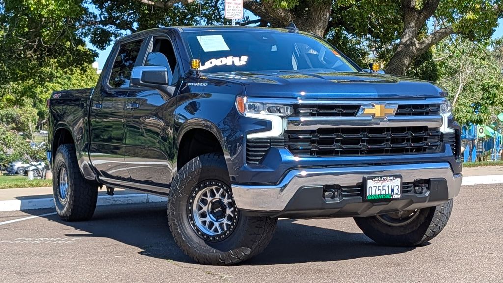 Used 2023 Chevrolet Silverado 1500 LT 4D Crew Cab