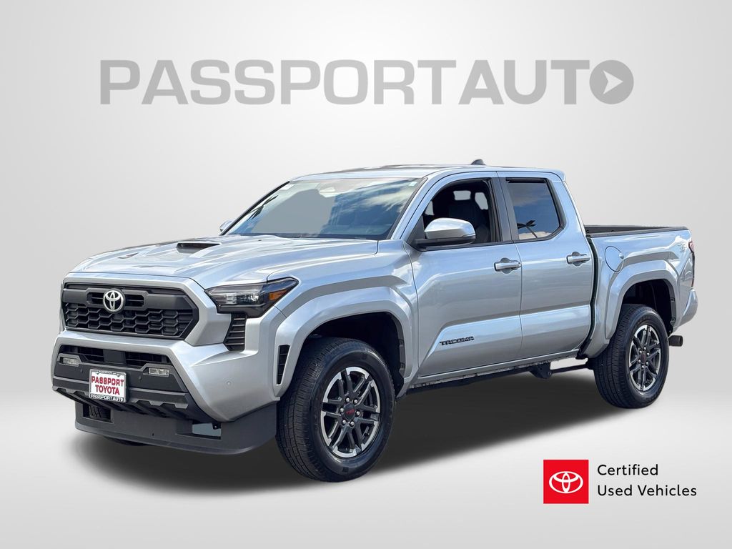Celestial Silver Metallic 2024 Toyota Tacoma Pickup Truck Four-Wheel Drive Automatic