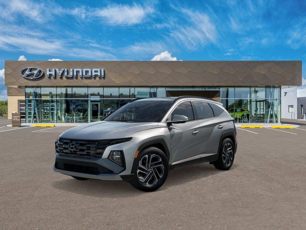 Shimmering Silver 2026 Hyundai Tucson Hybrid Plug-In Limited AWD SUV / Crossover All-Wheel Drive 6-Speed Automatic