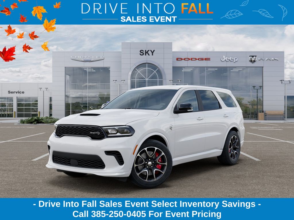 White Knuckle Clearcoat 2026 Dodge Durango SUV / Crossover All-Wheel Drive 8-Speed Automatic