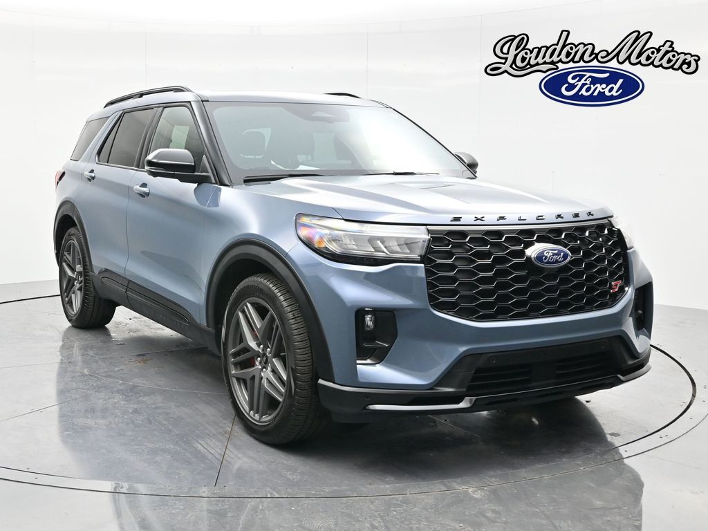 Vapor Blue 2025 Ford Explorer ST AWD SUV / Crossover All-Wheel Drive Automatic