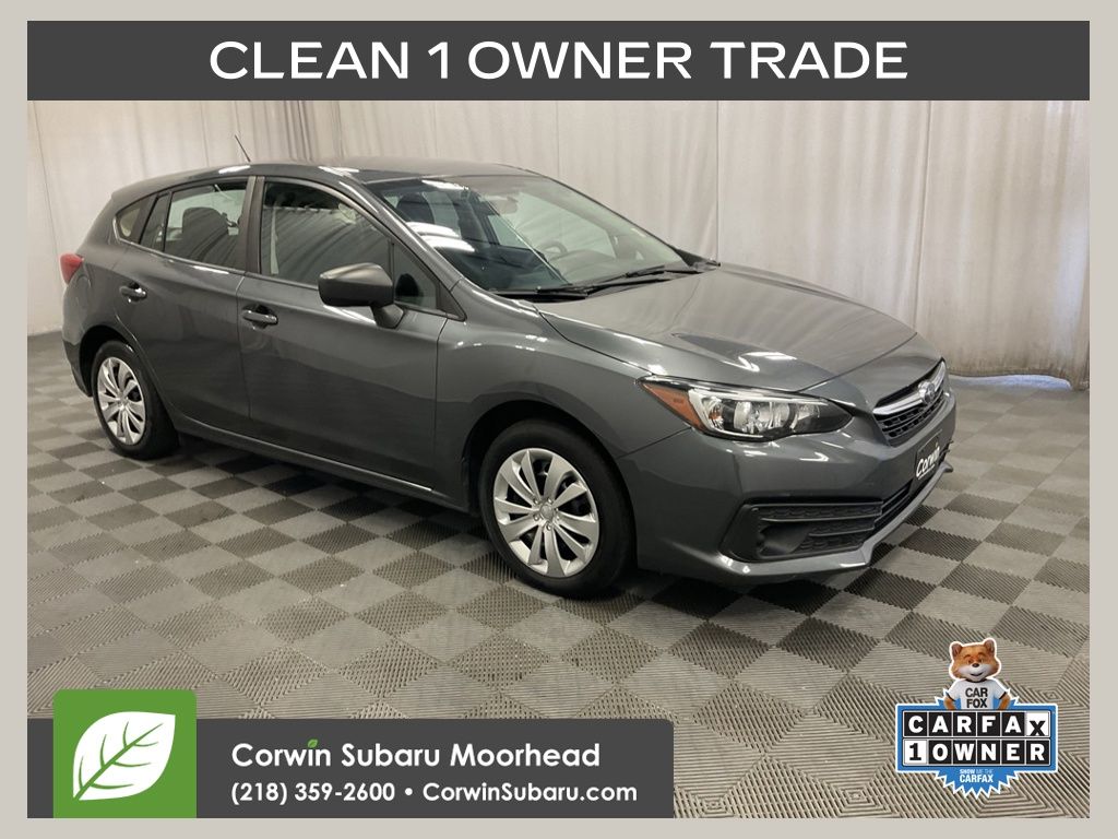 Magnetite Gray Metallic 2020 Subaru Impreza Hatchback All-Wheel Drive Continuously Variable Transmission