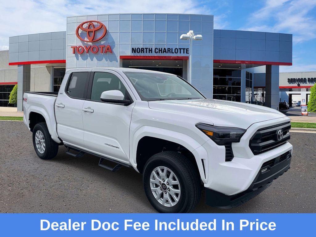 Ice Cap 2024 Toyota Tacoma SR5 Double Cab 4WD Pickup Truck Four-Wheel Drive 8-Speed Automatic