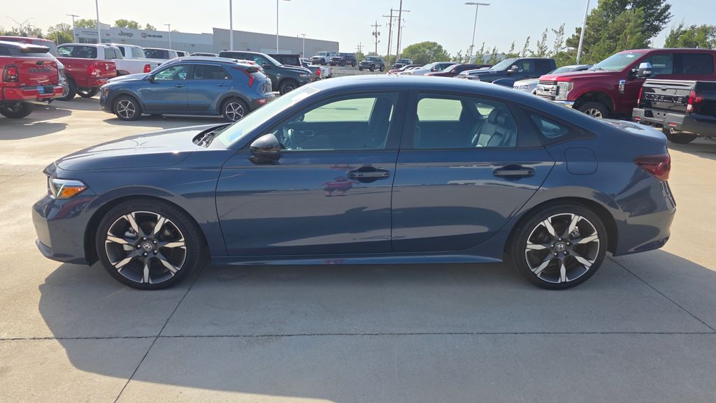 Certified 2025 Honda Civic Sport Touring with VIN 2HGFE4F8XSH327795 for sale in Kansas City
