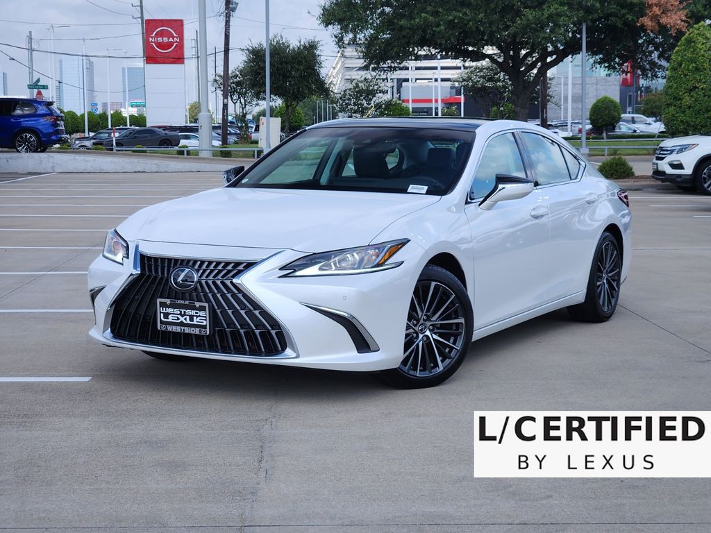 Eminent White Pearl 2024 Lexus ES Sedan Front-Wheel Drive 8-Speed Automatic