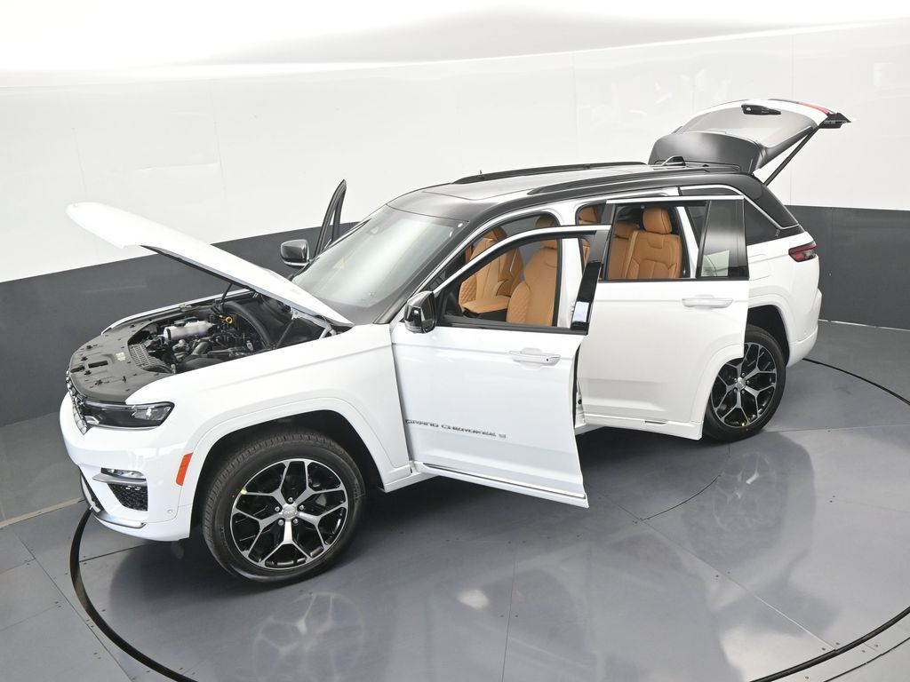 New 2025 Bright White Clearcoat Jeep Summit image 70