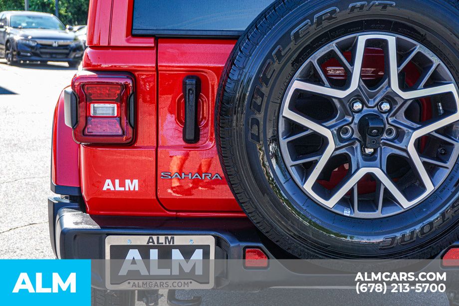 Used 2025 Red Jeep Sahara image 13