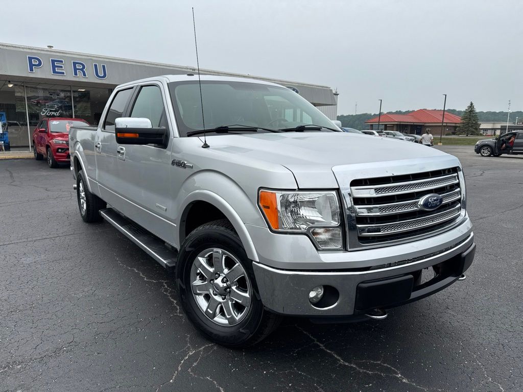Ingot Silver 2013 Ford F-150 Pickup Truck Four-Wheel Drive 6-Speed Automatic