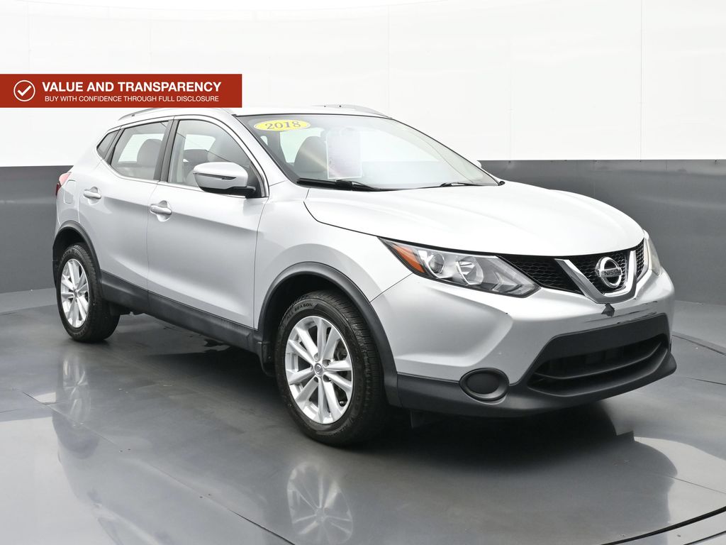 Brilliant Silver 2018 Nissan Rogue Sport SUV / Crossover All-Wheel Drive Continuously Variable Transmission