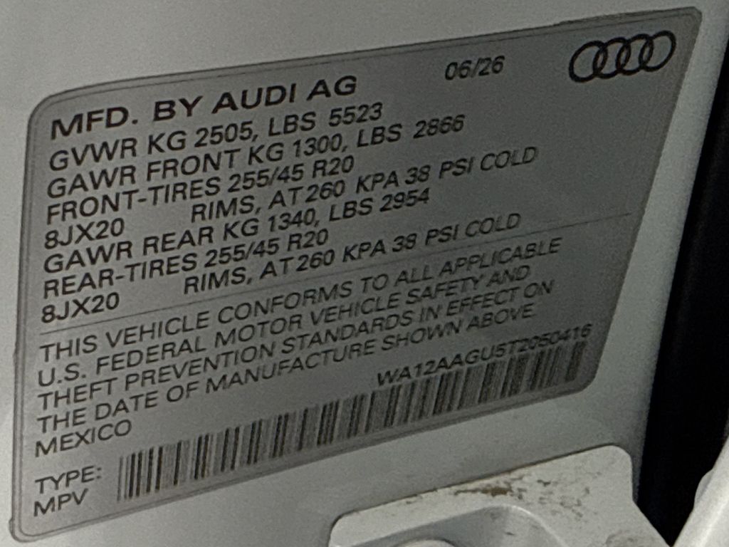 New 2026 White Audi Premium Plus image 35