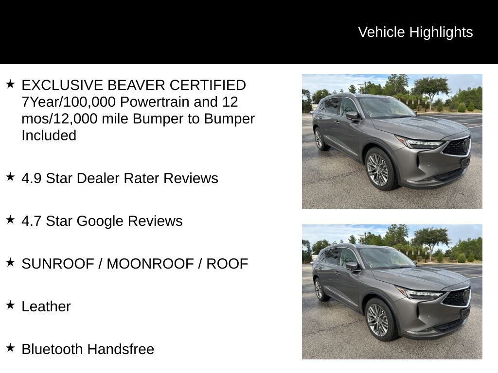 Used 2022 Acura MDX SUV