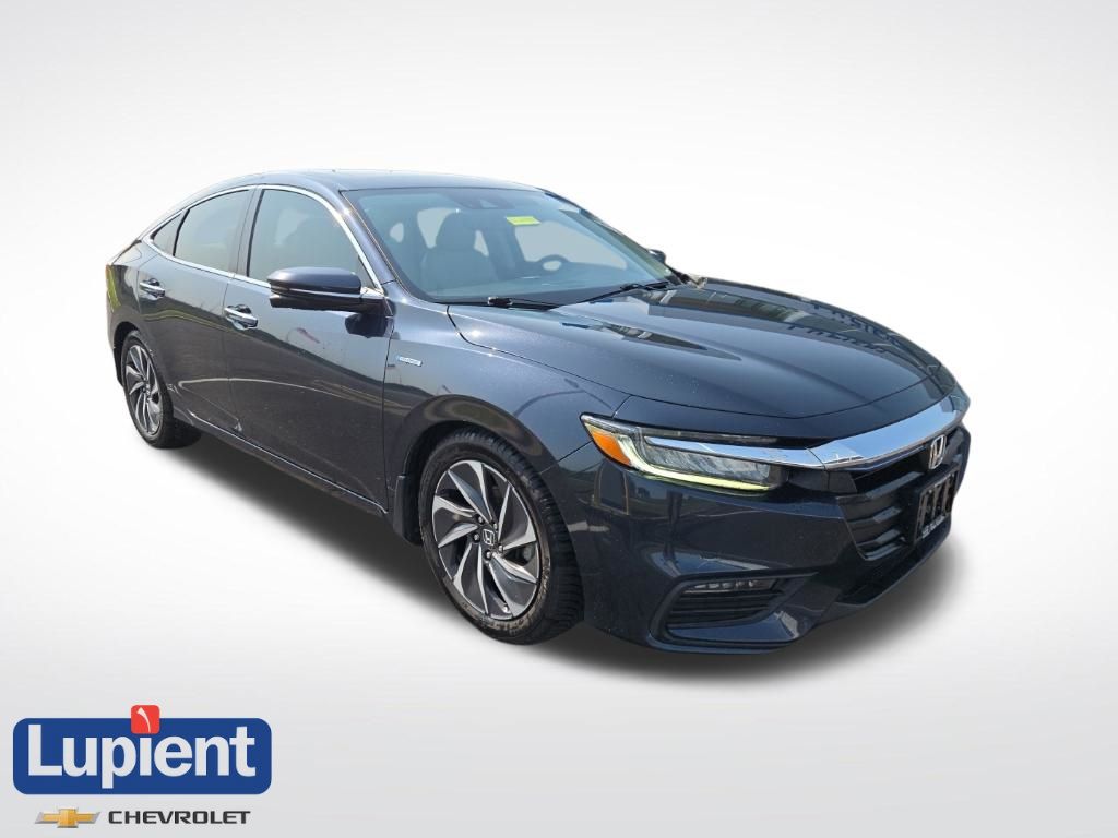 Gray (Modern Steel Metallic) 2019 Honda Insight Sedan Front-Wheel Drive Continuously Variable Transmission