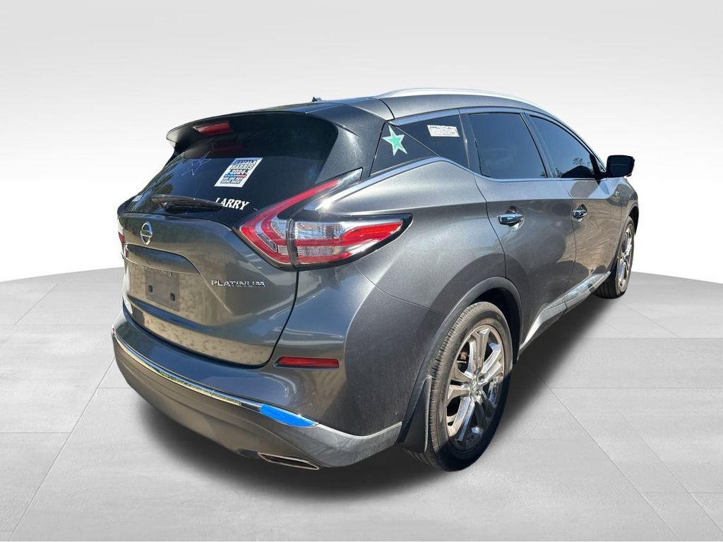 2015 Gun Metallic Nissan Murano Platinum FWD SUV