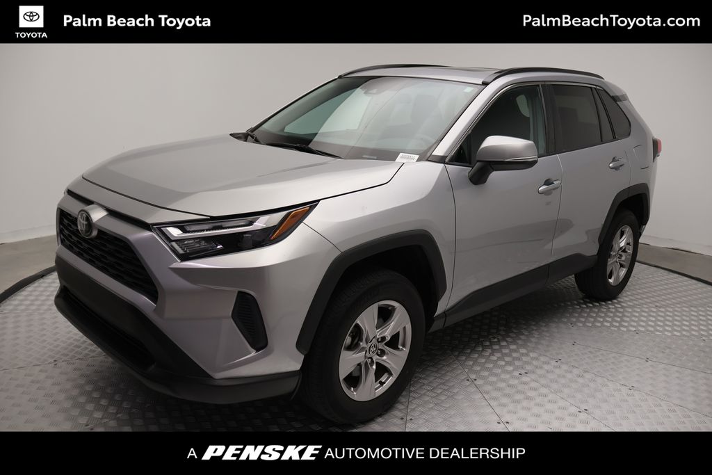 Silver Sky Metallic 2023 Toyota RAV4 SUV / Crossover All-Wheel Drive 8-Speed Automatic