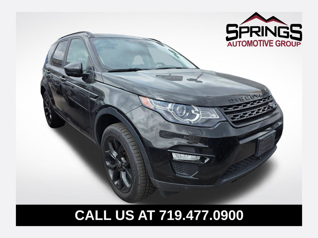 Black 2016 Land Rover Discovery Sport HSE SUV / Crossover All-Wheel Drive 9-Speed Automatic