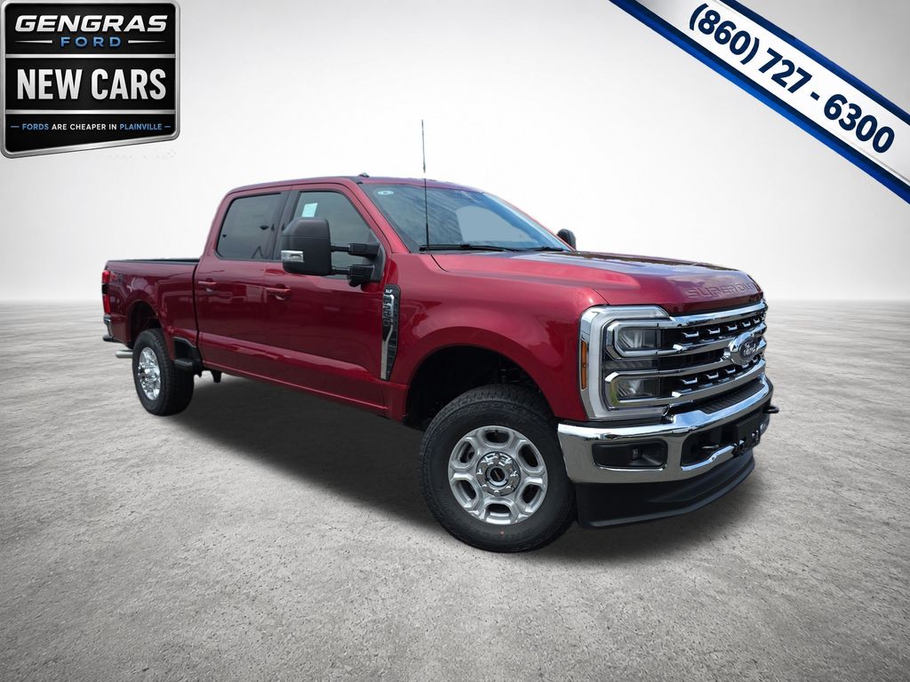 Ruby Red Metallic Tinted Clearcoat 2026 Ford F-250 Super Duty Pickup Truck Four-Wheel Drive Automatic