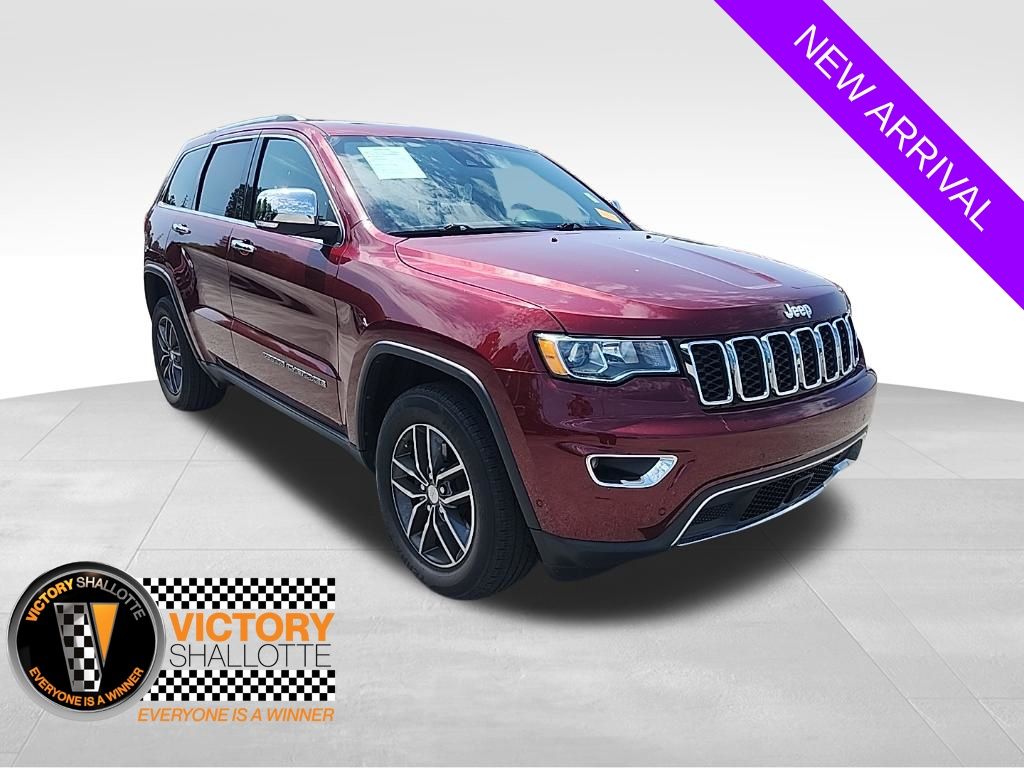 Velvet Red Pearlcoat 2018 Jeep Grand Cherokee SUV / Crossover Four-Wheel Drive 8-Speed Automatic
