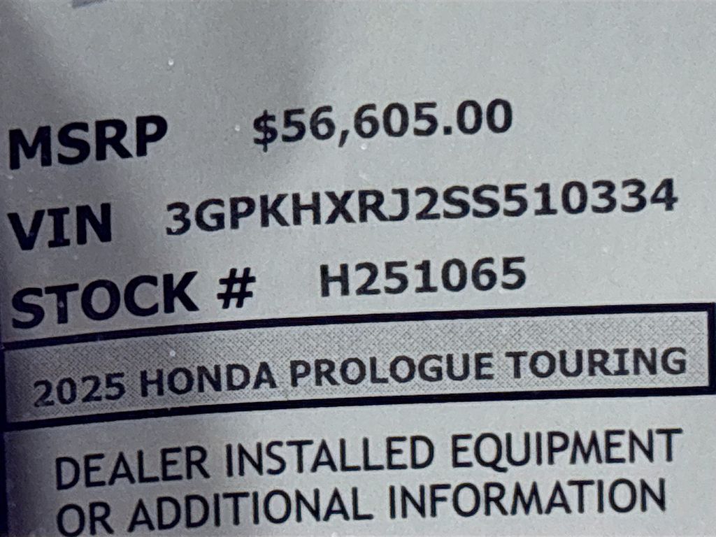 2025 Honda Prologue Touring