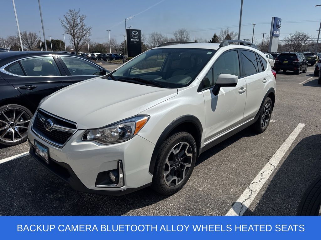 Crystal White Pearl 2016 Subaru Crosstrek Premium AWD SUV / Crossover All-Wheel Drive Continuously Variable Transmission