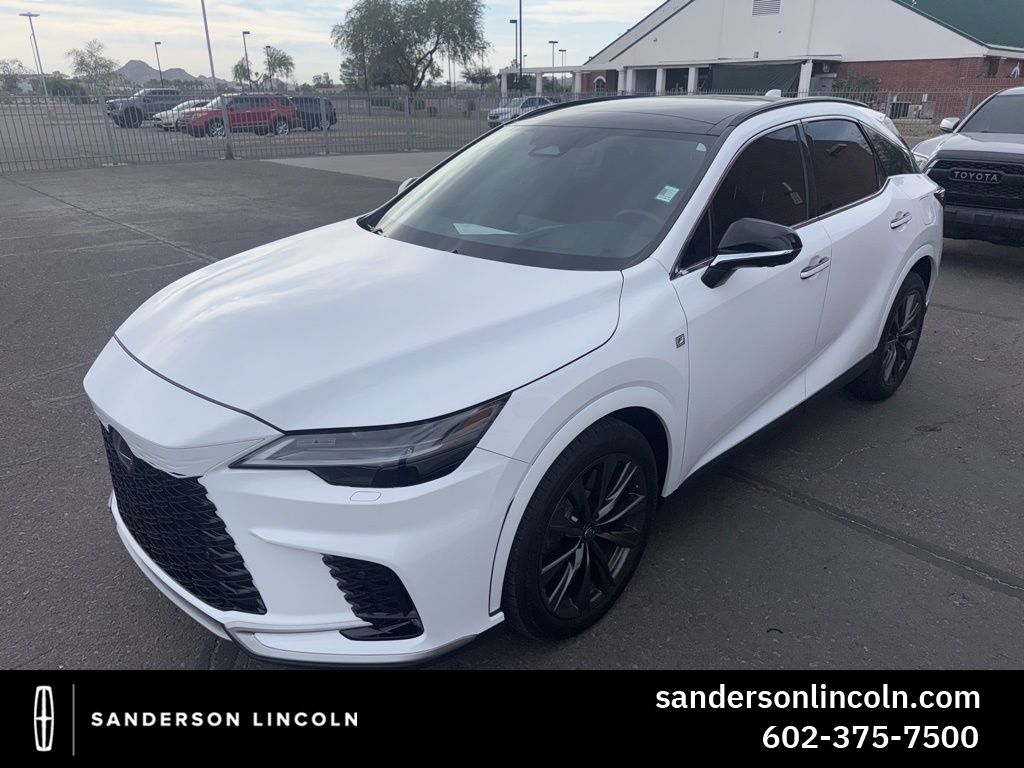Ultra White 2023 Lexus RX 350 F Sport Handling AWD SUV / Crossover All-Wheel Drive 8-Speed Automatic