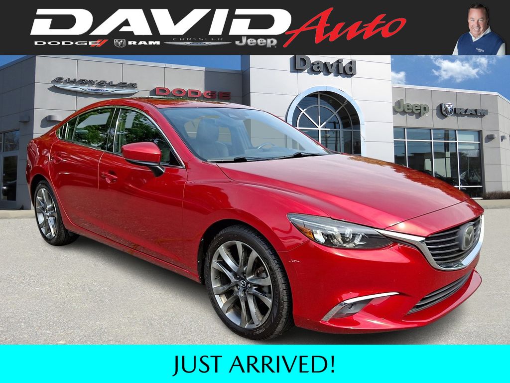 Soul Red Metallic 2017 Mazda MAZDA6 Sedan Front-Wheel Drive 6-Speed Automatic