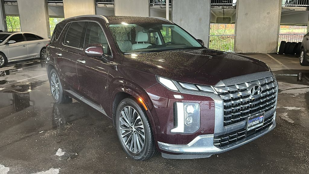 2023 Hyundai Palisade Calligraphy Red at Big Star Chrysler Jeep Dodge Ram 