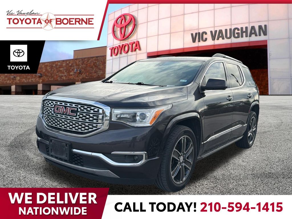 Gray 2018 GMC Acadia Denali AWD SUV / Crossover Four-Wheel Drive 6-Speed Automatic