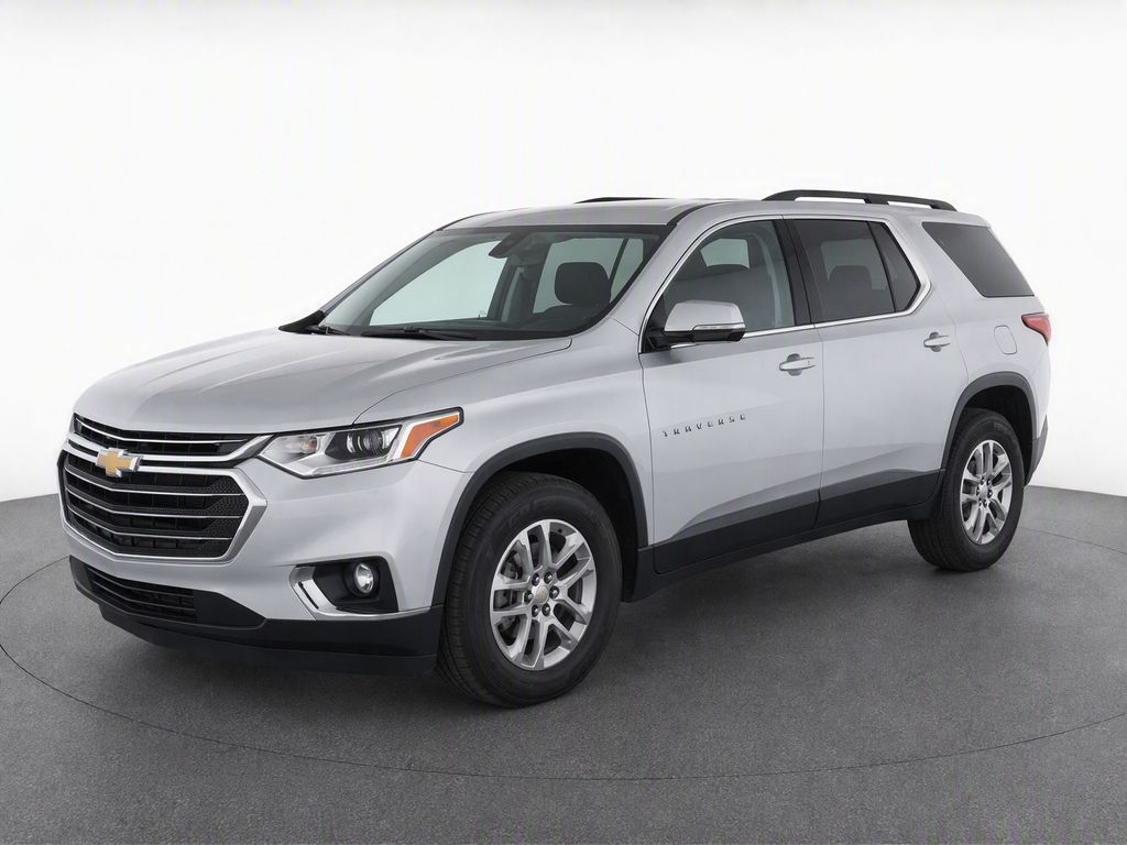 2021 Chevrolet Traverse LT Leather Silver at Klick Lewis Buick Chevrolet