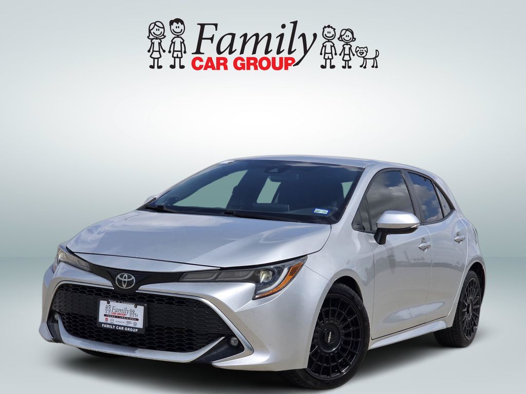 Classic Silver Metallic 2020 Toyota Corolla Hatchback Hatchback Front-Wheel Drive Continuously Variable Transmission