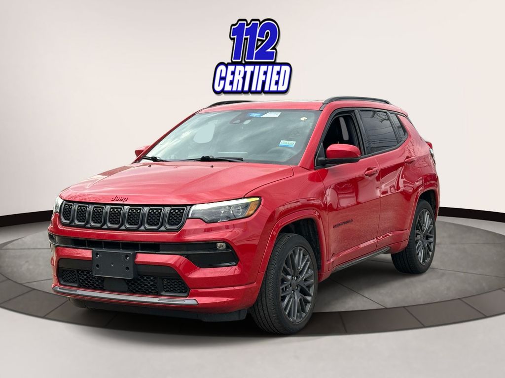 Red Line 2023 Jeep Compass (Red) Edition 4WD SUV / Crossover Four-Wheel Drive 8-Speed Automatic