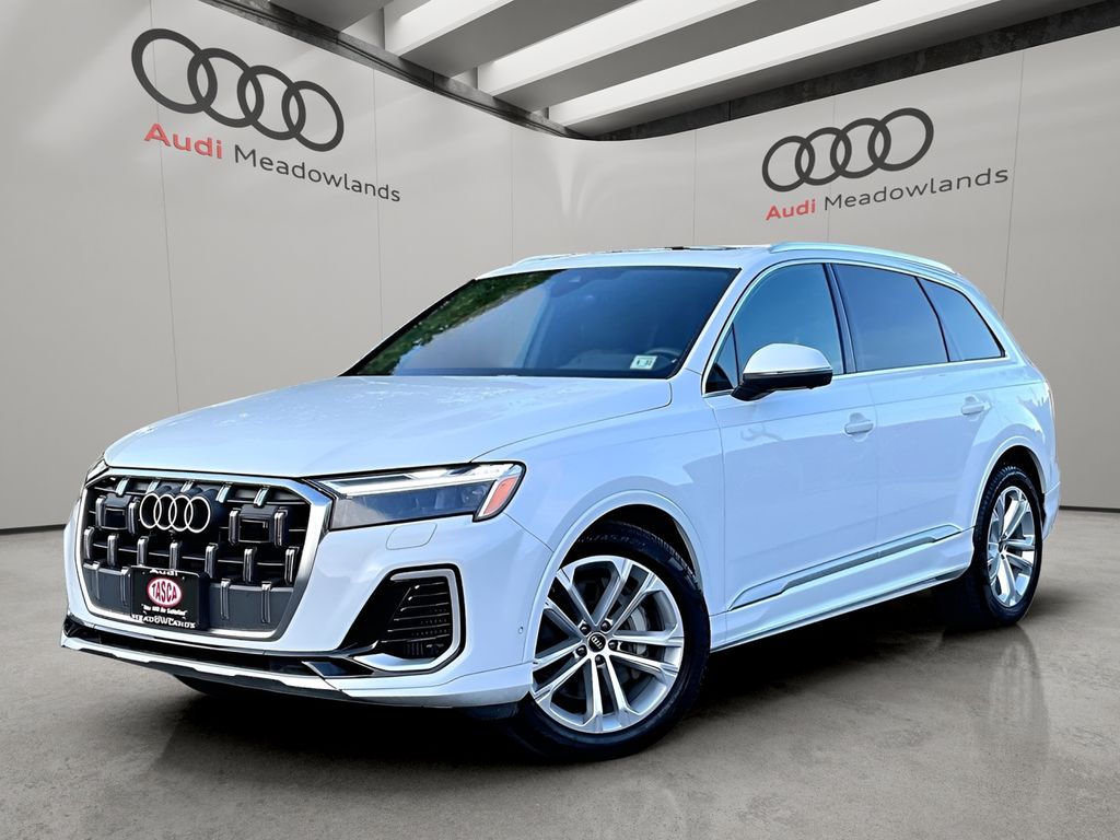 Glacier White 2026 Audi Q7 SUV / Crossover All-Wheel Drive 8-Speed Automatic