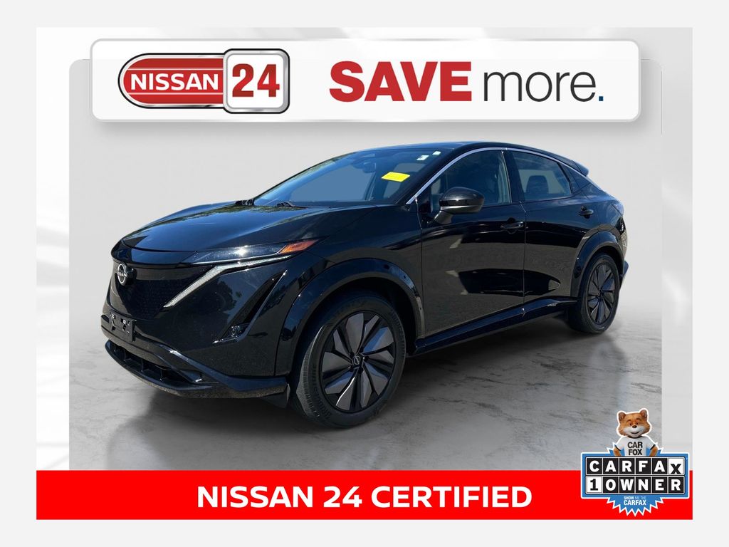 Black Diamond Pearl 2023 Nissan Ariya SUV / Crossover Front-Wheel Drive Continuously Variable Transmission