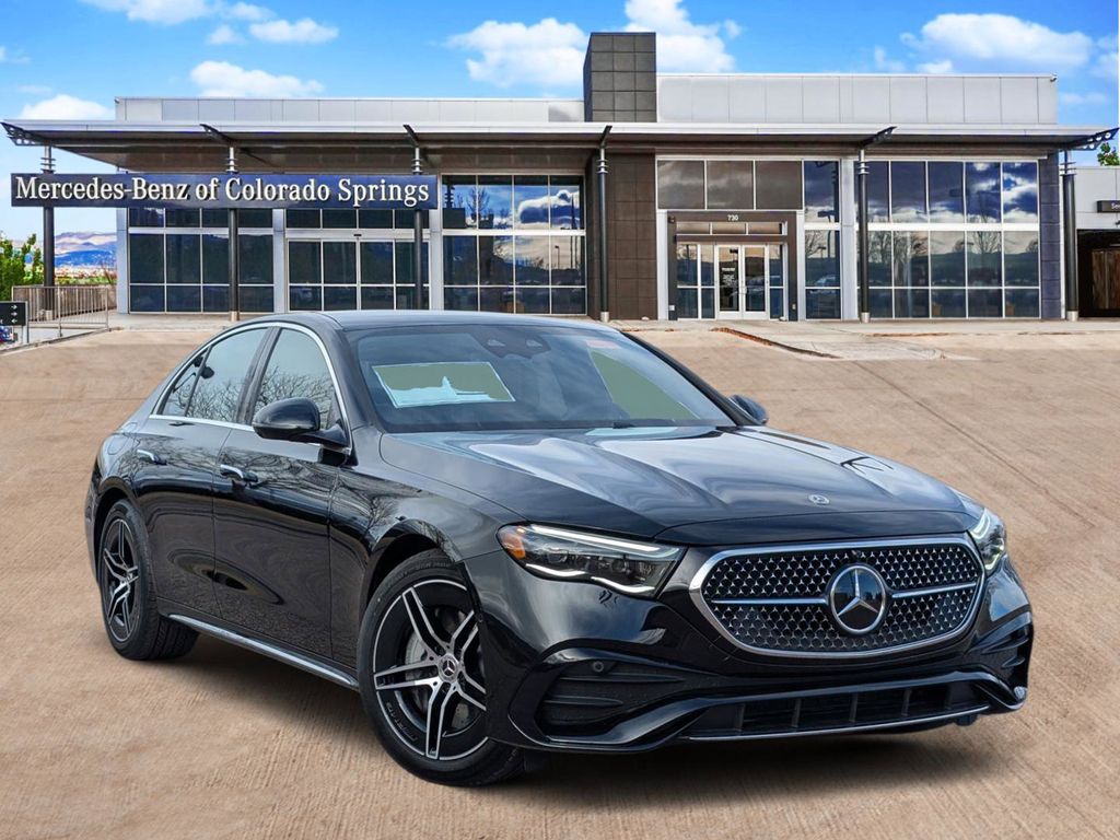 Obsidian Black Metallic 2026 Mercedes-Benz E-Class E 450 4MATIC Sedan All-Wheel Drive 9-Speed Automatic