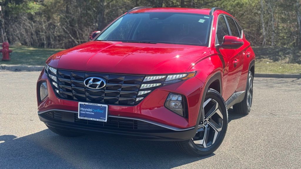 Calypso Red 2023 Hyundai Tucson SEL AWD SUV / Crossover All-Wheel Drive 8-Speed Automatic