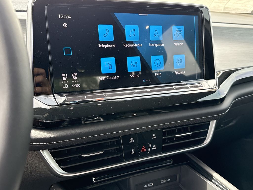 2026 Volkswagen Atlas Cross Sport 2.0T SE w/Technology White at DeMontrond Auto Country