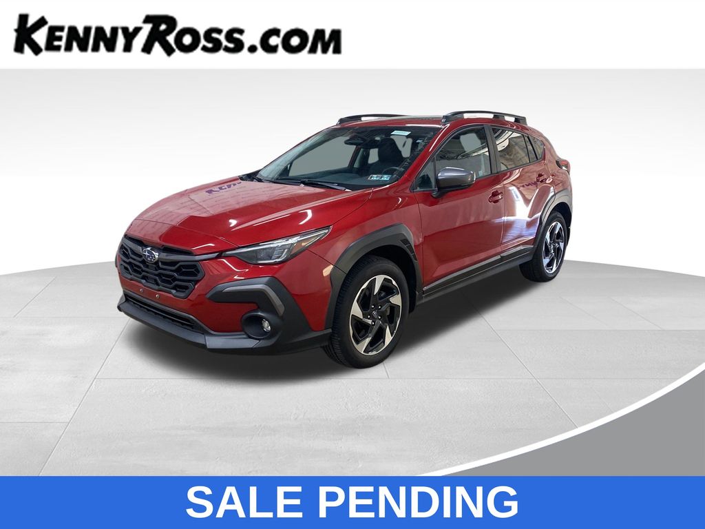 Lithium Red Pearl 2024 Subaru Crosstrek Limited AWD SUV / Crossover All-Wheel Drive Continuously Variable Transmission