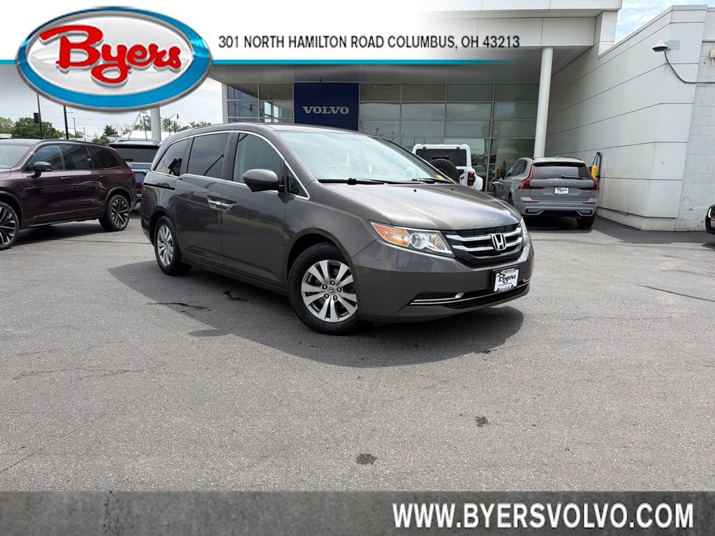Gray 2015 Honda Odyssey EX FWD Minivan Front-Wheel Drive 6-Speed Automatic