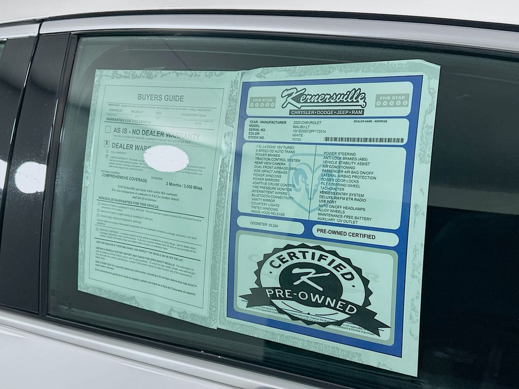 Used 2023 White Chevrolet LT image 36