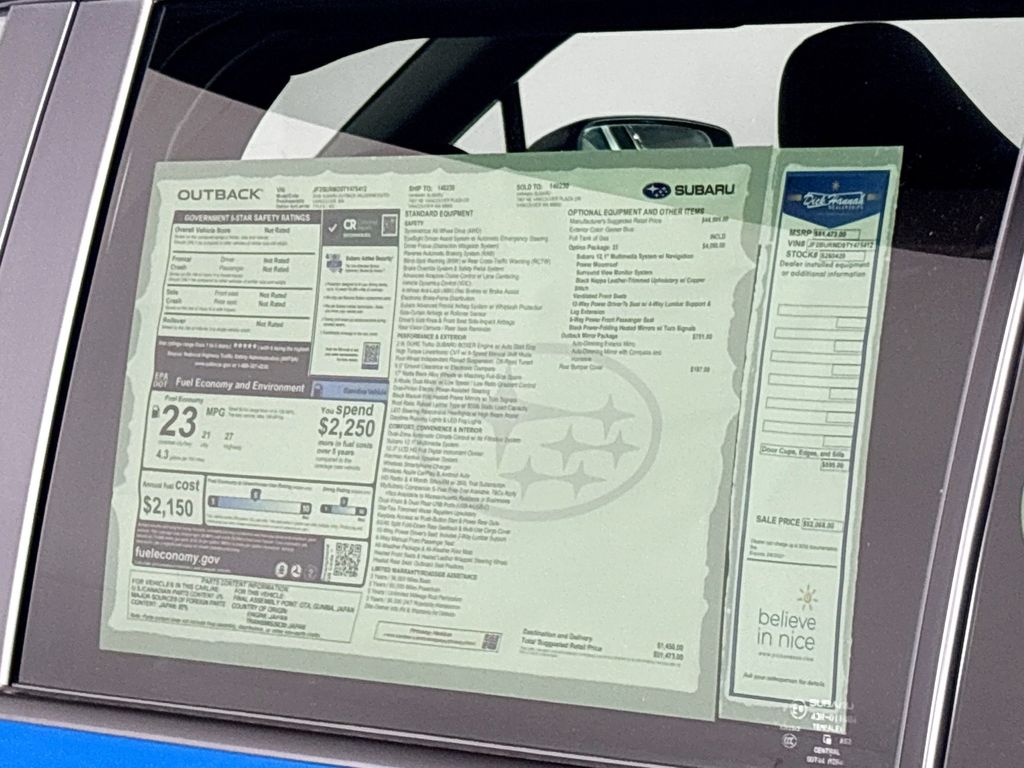 2026 Subaru Outback Wilderness