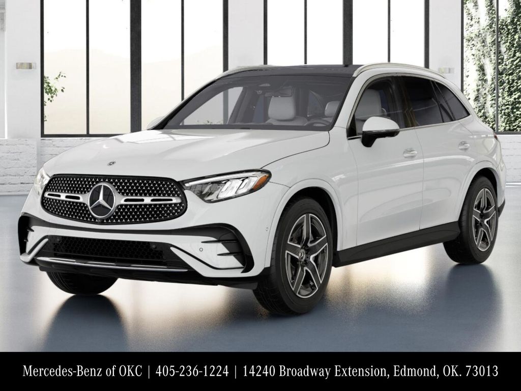 Polar White 2026 Mercedes-Benz GLC 300 4MATIC SUV / Crossover All-Wheel Drive 9-Speed Automatic