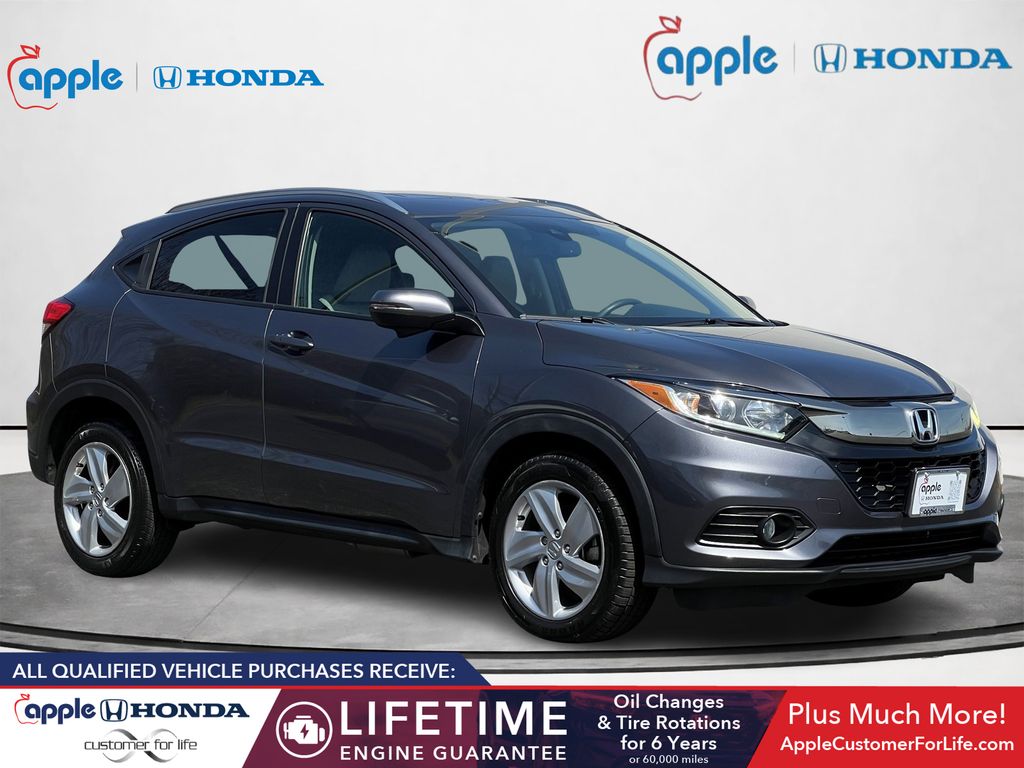 Gray 2019 Honda HR-V EX-L AWD SUV / Crossover All-Wheel Drive Continuously Variable Transmission