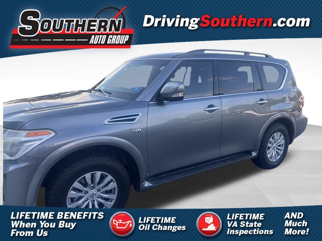 Gray (Gun Metallic) 2017 Nissan Armada SUV / Crossover 4X2 7-Speed Automatic