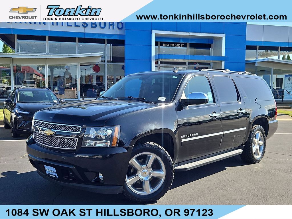 Black 2012 Chevrolet Suburban SUV / Crossover Four-Wheel Drive 6-Speed Automatic Overdrive