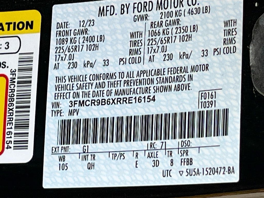 Used 2024 Black Ford Big Bend image 30