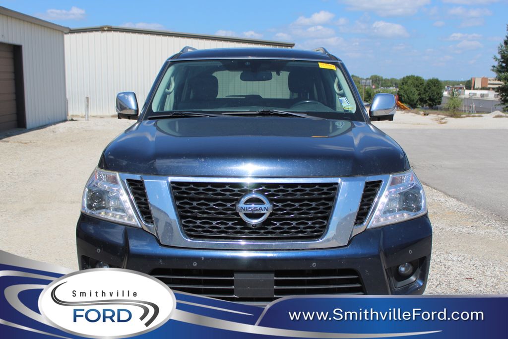 Hermosa Blue Pearl 2020 Nissan Armada SUV / Crossover Four-Wheel Drive 7-Speed Automatic