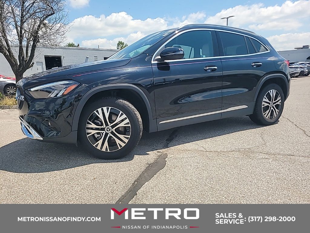 Black 2025 Mercedes-Benz GLA SUV / Crossover All-Wheel Drive 8-Speed Dual Clutch